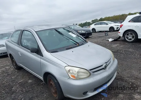 2003 Toyota Echo z USA, uszkodzony, nr VIN JTDAT123630281556
